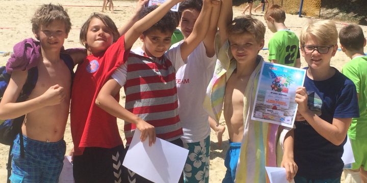WAT Fünfhaus auf Sand in U 11 und U 13 Wiener Vizemeister