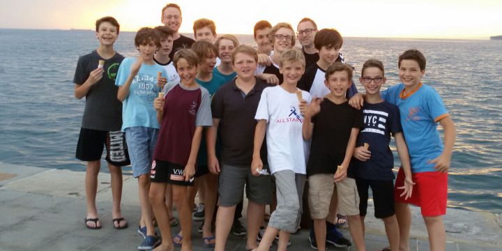 In Koper am Abend Sieg und Remis für Fünfhauser Team 2004