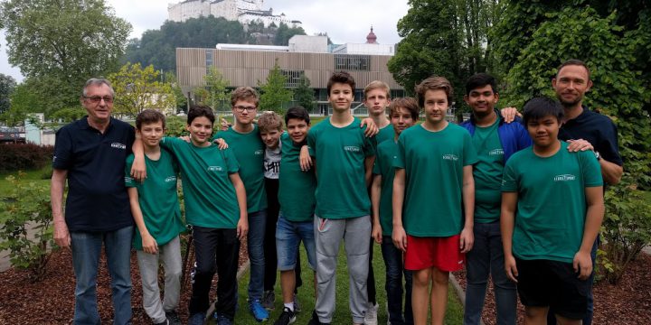 Platz 6 beim Bundes-Schulcup mit Fünfhauser Beteiligung