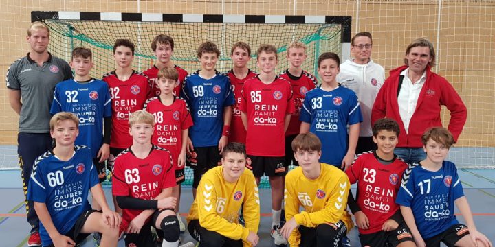U14 mit neuen Dressen zum Sieg