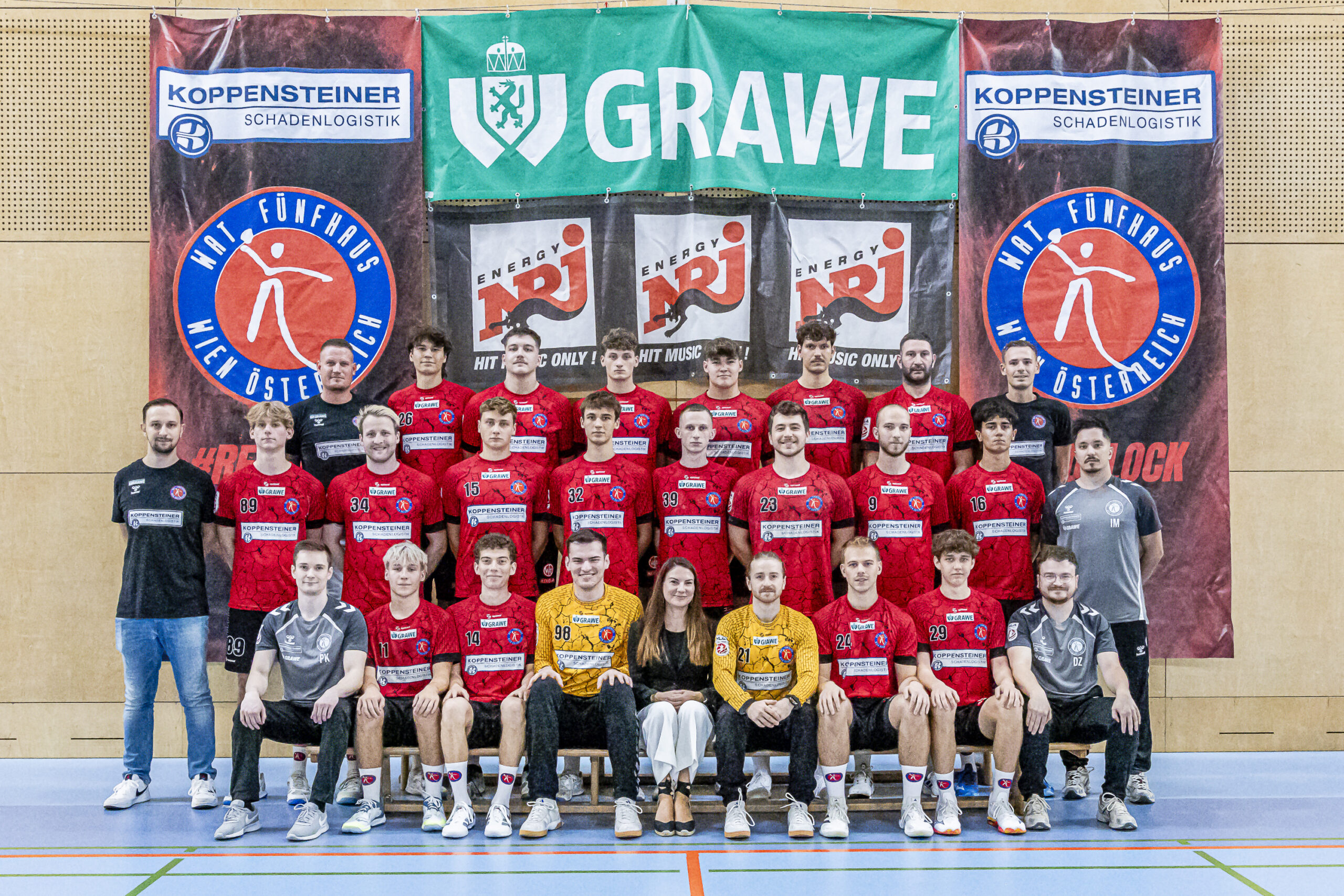 Teamfoto CHALLENGE Team 2025/26